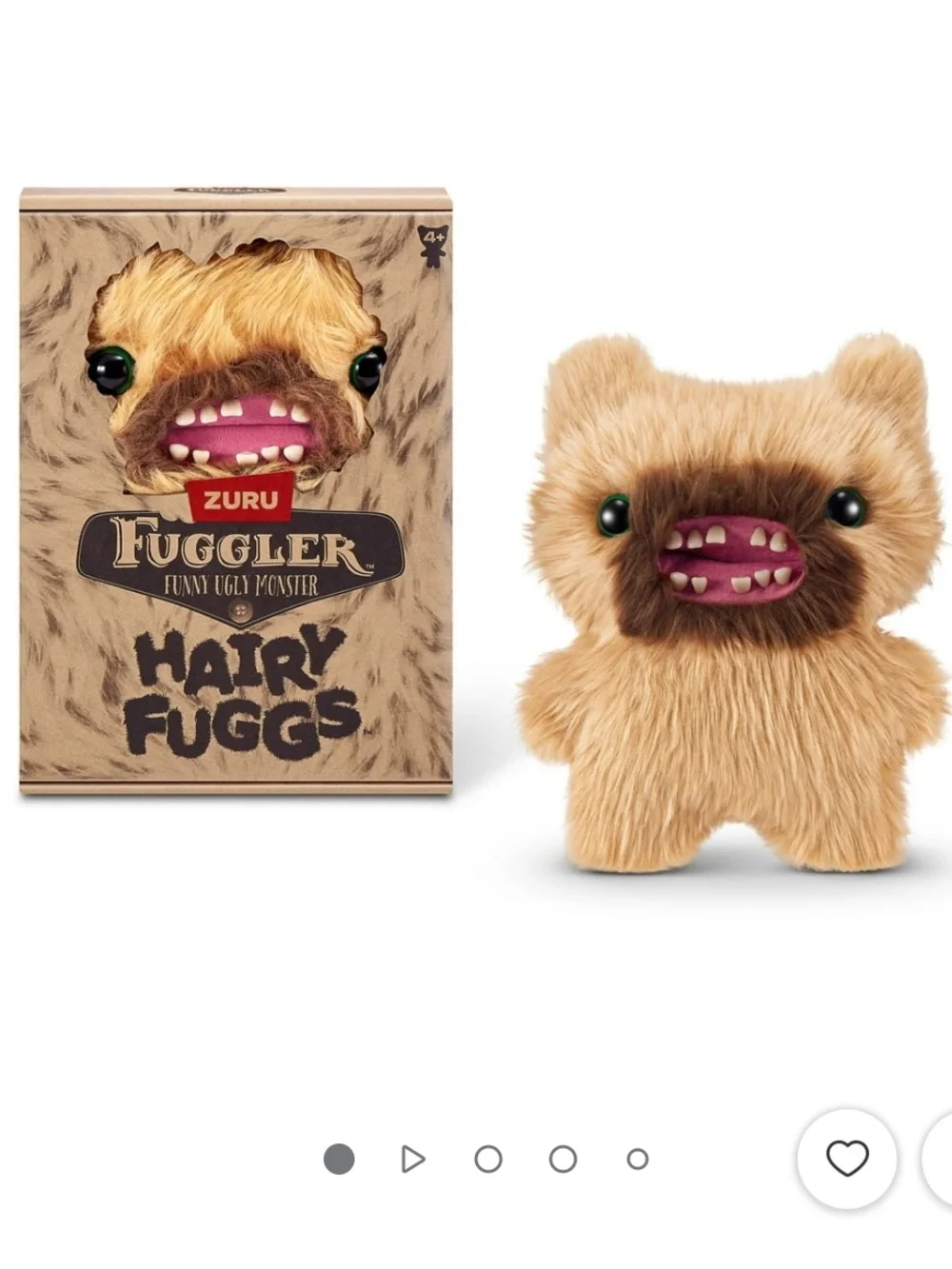 FUGGLER HAIRY FUGGS SCREECH BROWN FUNNY UGLY MONSTER